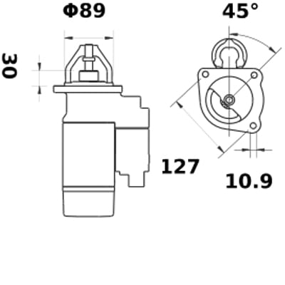 Bild von Anlasser 12 V 4.2 kW