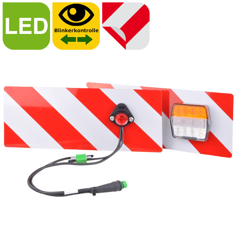 Bild von LED Überbreitenmarkierung 12 V mit Blinkerkontrolle