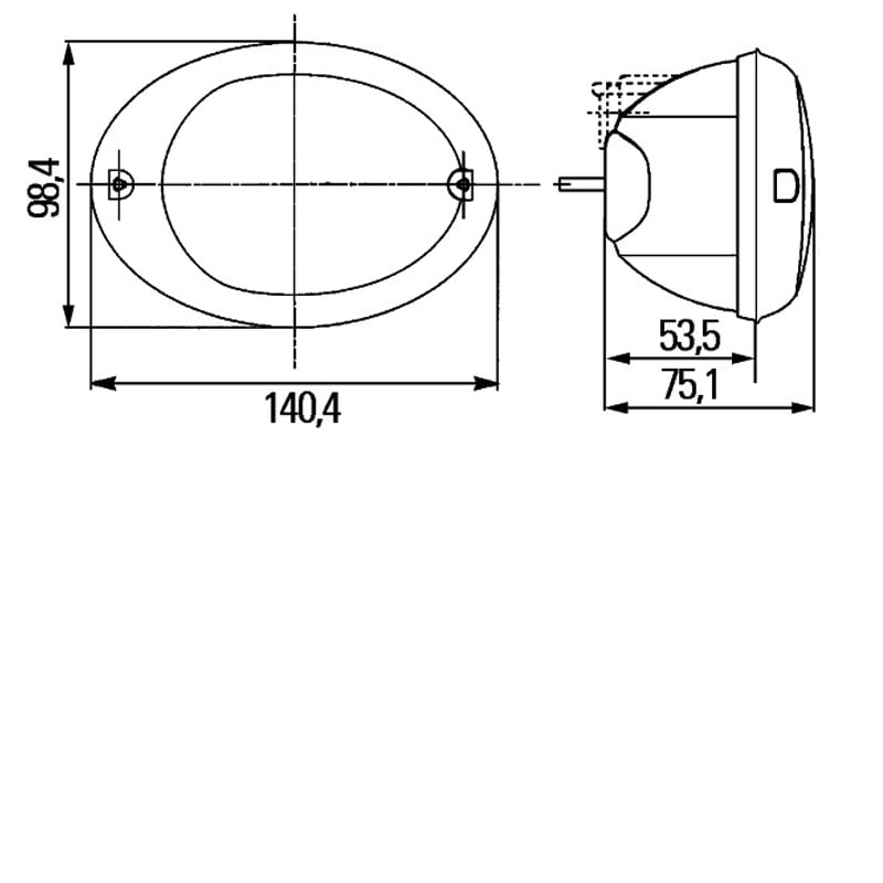 Blinkleuchte Agroluna