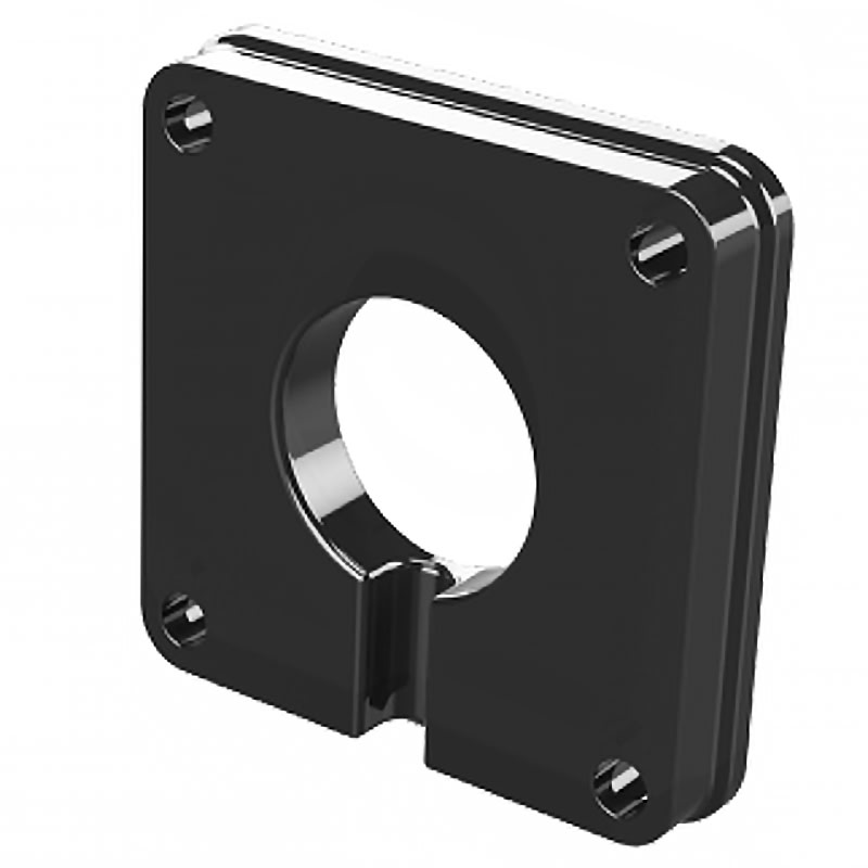 Adapterkappe hinten zur Kabelführung