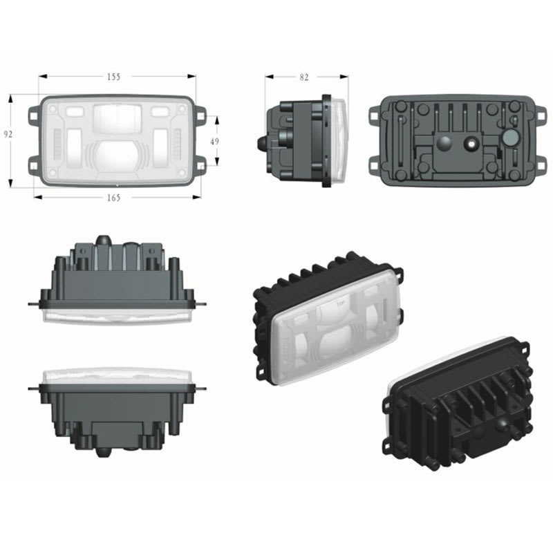 LED Hauptscheinwerfer 12-24 V