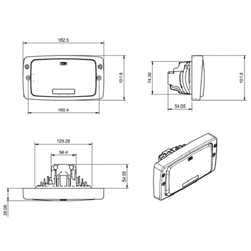 Bild von LED Hauptscheinwerfer 10-30V