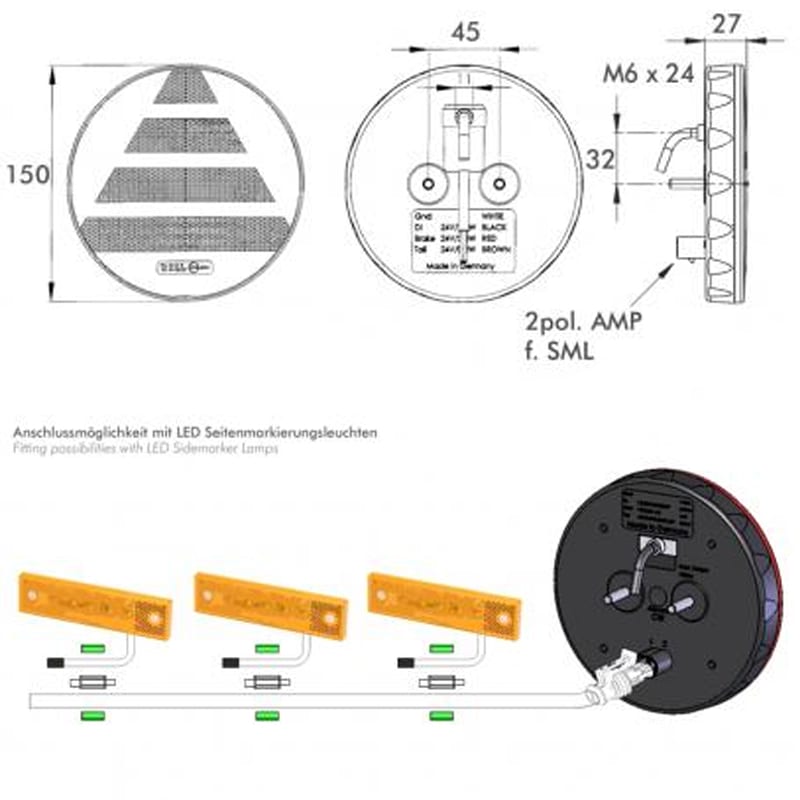 Bild von LED Schlussleuchte Proplast