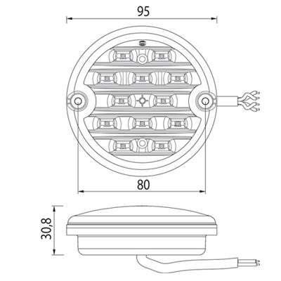 Schlussleuchte Dasteri