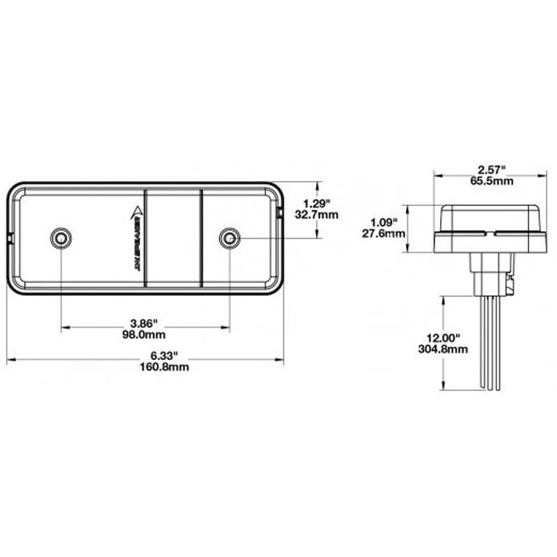 LED Schlussleuchte 12-24V