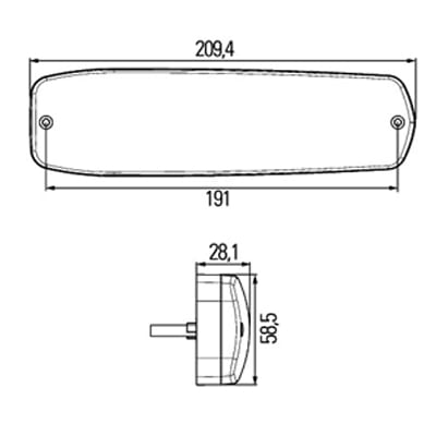 Bild von Schlussleuchte LED Hella