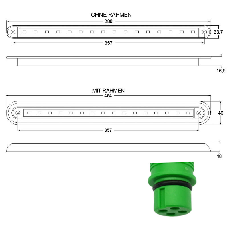 Bild von Schlussleuchte Sanube Dublin