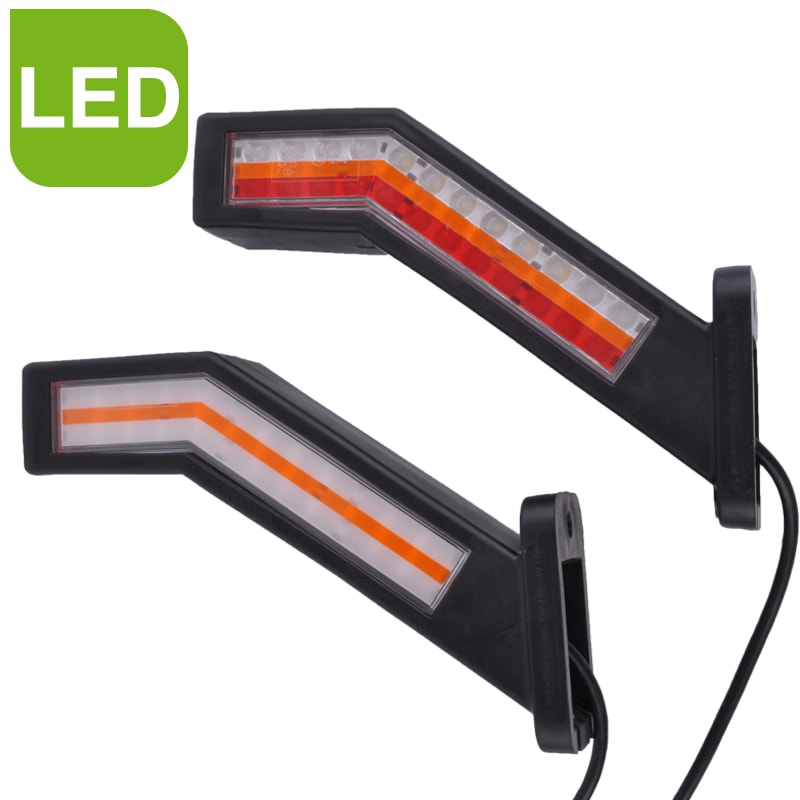 LED Multifunktions Umriss- und Heckleuchte 12 - 24 V