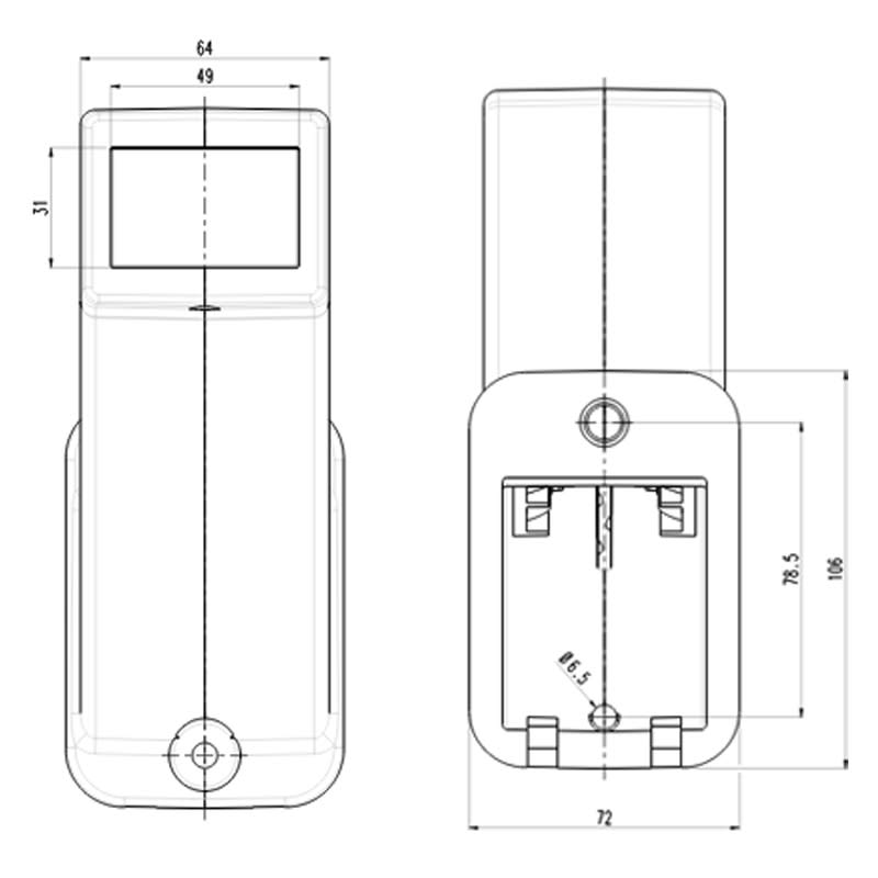 LED Multifunktions Umriss- und Heckleuchte 12 - 24 V