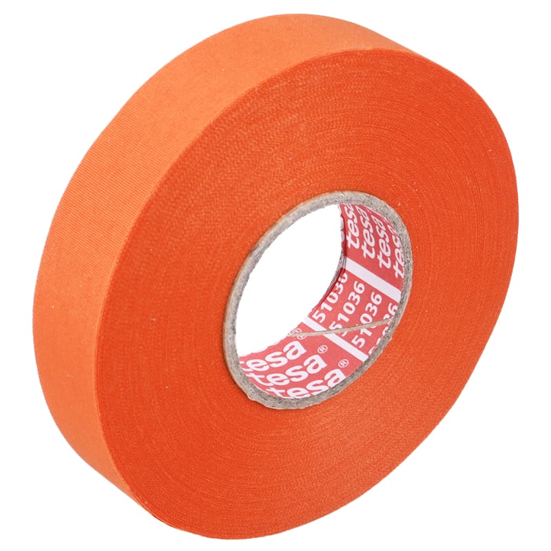 Bild von Gewebeband orange für Kabelbündelung