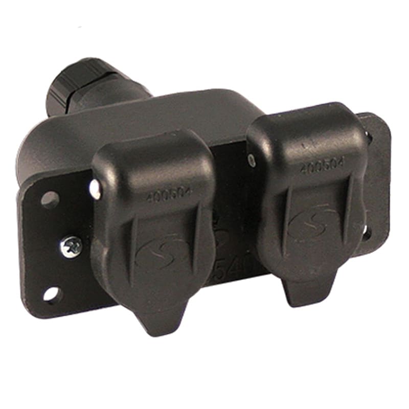 Bild von COB Verteilerdose mit Flachsteckanschlüssen