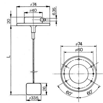 Bild von Hebelgeber 12 V