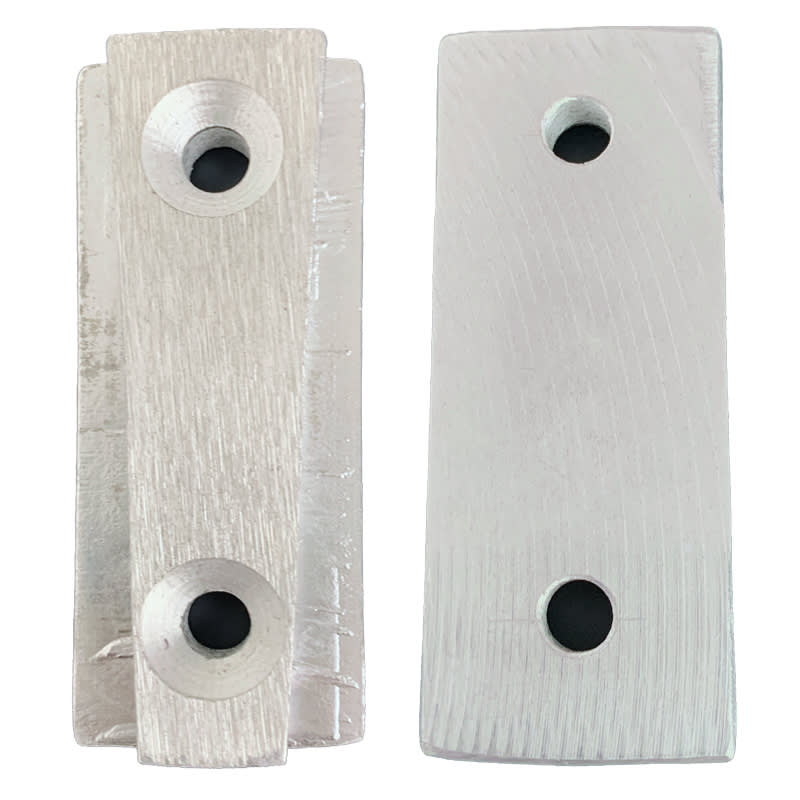 Bild von Schwalbenschwanz Innenteil Aluminium blank