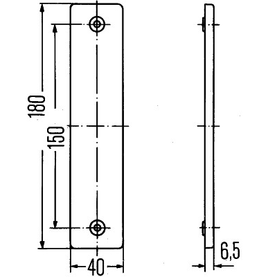 Bild von Rückstrahler zum Schrauben