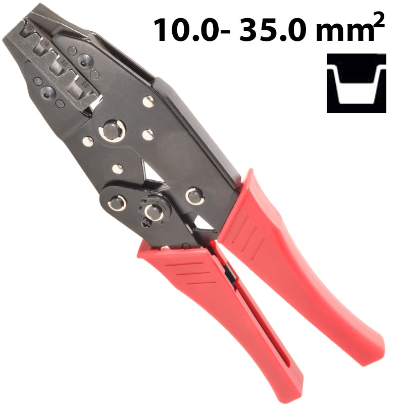 Bild von Presszange für unisolierte Ringkabelschuhe 