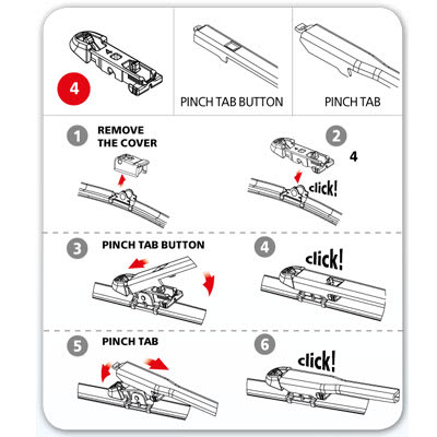 Bild von DuraVision Flex PINCH TAB BUTTON