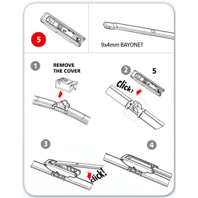Bild von DuraVision Flex 9x4mm BAYONET