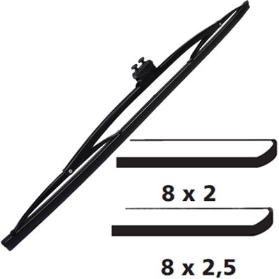 Bild von Gefederte Wischerblätter zum Schrauben