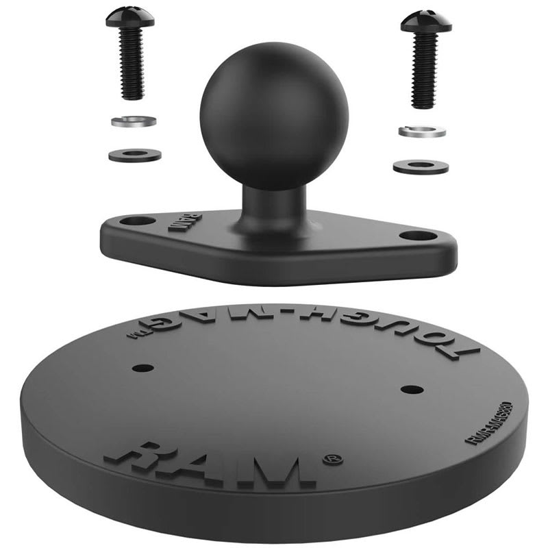 Magnetische Basisplatte rund