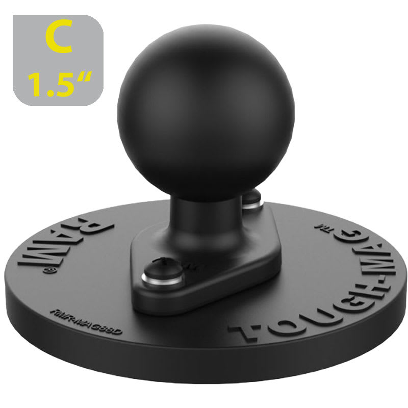 Magnetische Basisplatte rund