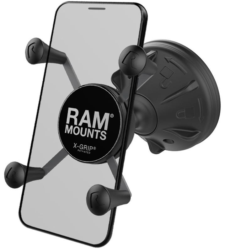 Smartphone-Halterung X-Grip mit Saugnapf