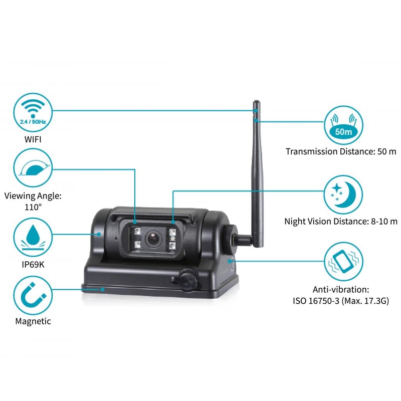 Kamera Wireless mit Akku für Smartphone