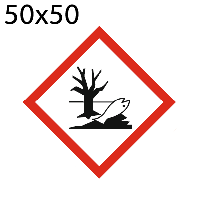 Bild von GHS Etikette "Umweltgefährdend"