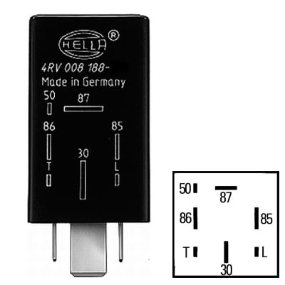 Bild von Vorglührelais 12 V