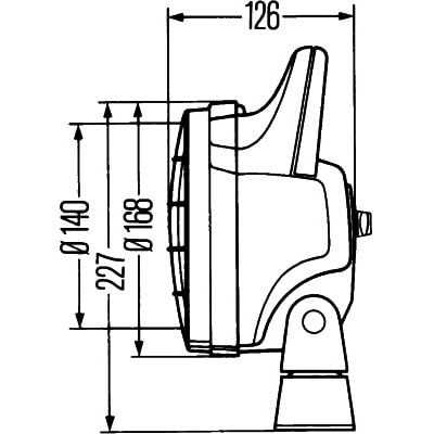 Bild von Arbeitsscheinwerfer Hella H3