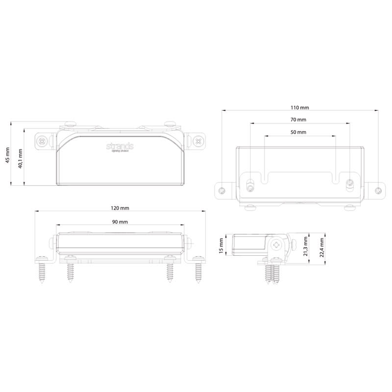 Bild von LED-Arbeitsscheinwerfer Strands 12-24V