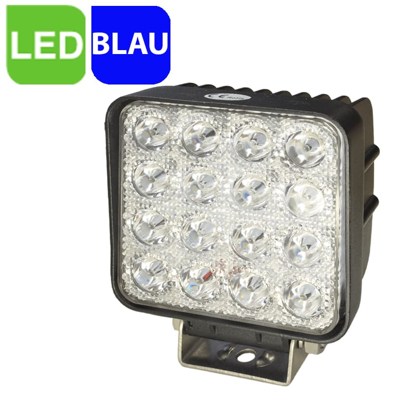 Bild von LED Arbeitsscheinwerfer mit blauem Licht 9 - 32 V