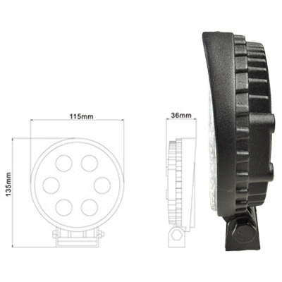 Bild von LED Arbeitsscheinwerfer