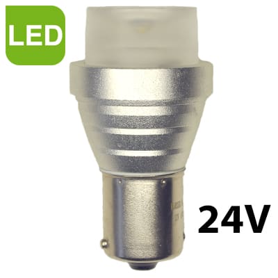Bild von LED Lampe 24 V BA15s P21W