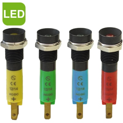 Bild von Kontrollleuchten LED Ø 8 mm 