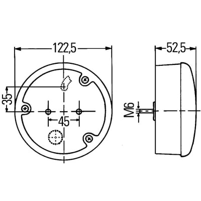 Bild von Nebelschlussleuchte Hella