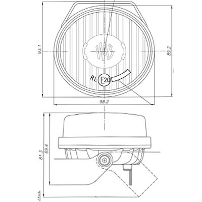 Bild von LED Tagfahrleuchten Set 12V und 24V