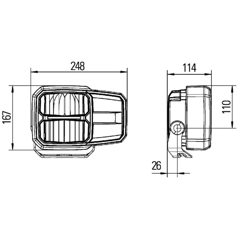 Bild von Scheinwerfer Blinkkombination Hella LED