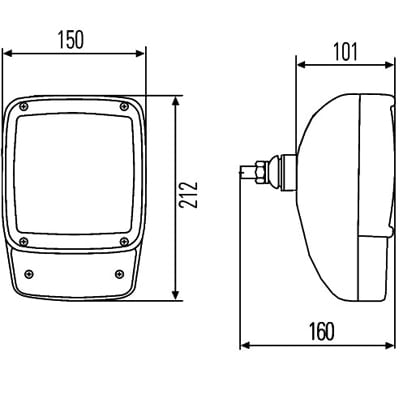 Bild von Scheinwerfer Blinkkombination Hella 