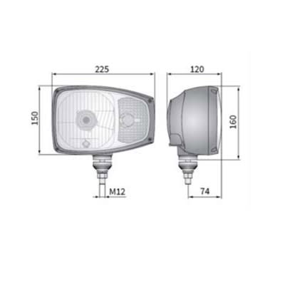 Bild von Scheinwerfer Blinkkobination Wesem