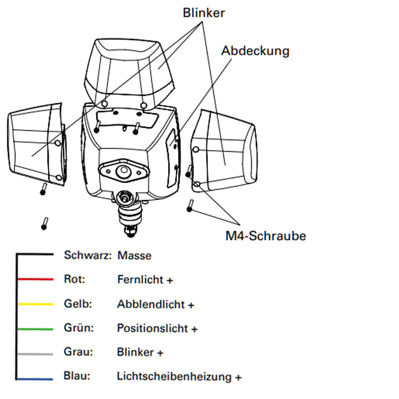 Bild von Scheinwerfer Blinkkombination LED