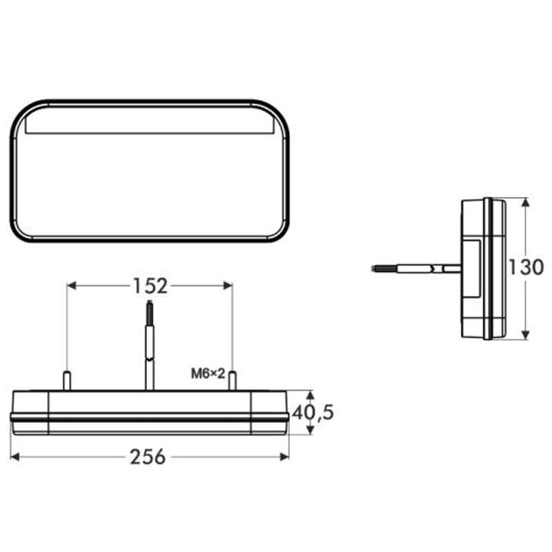 Bild von LED Heckleuchte PRO-LANE III