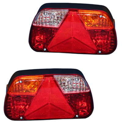 Bild von Schlussleuchte Sanube München 7-Pol DIN Anschluss