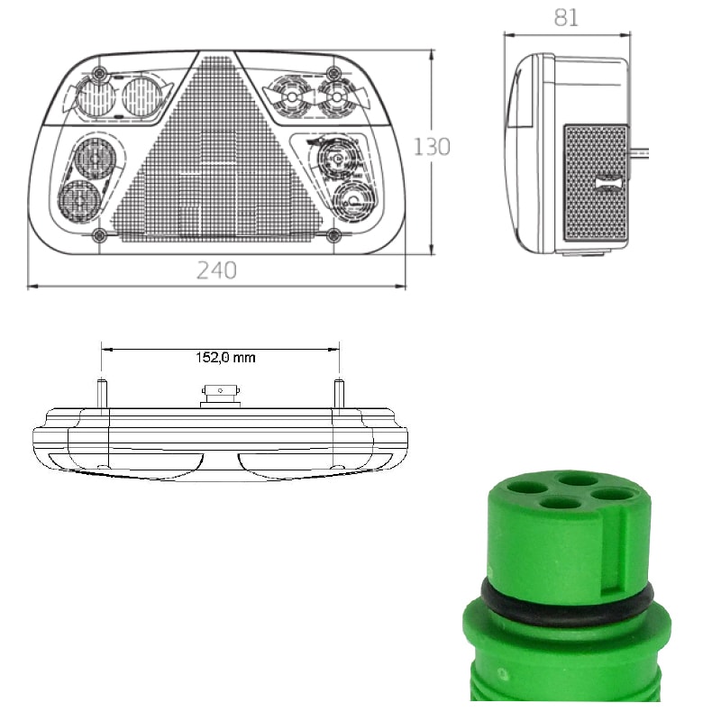 Bild von LED Schlussleuchte Sanube München