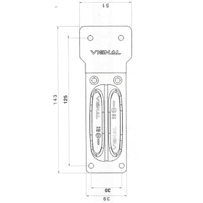 Bild von Umrissleuchte Vignal 12-24V