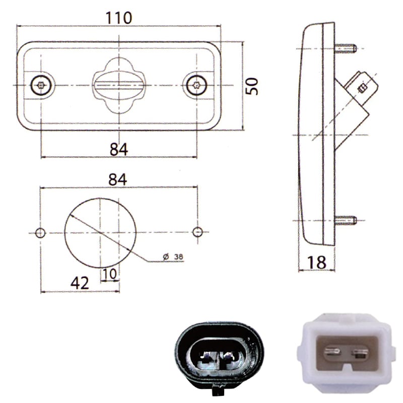 Bild von Seitenmarkierlicht Vignal
