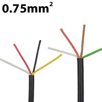 Bild von Kabel 4-adrig x 0.75mm²