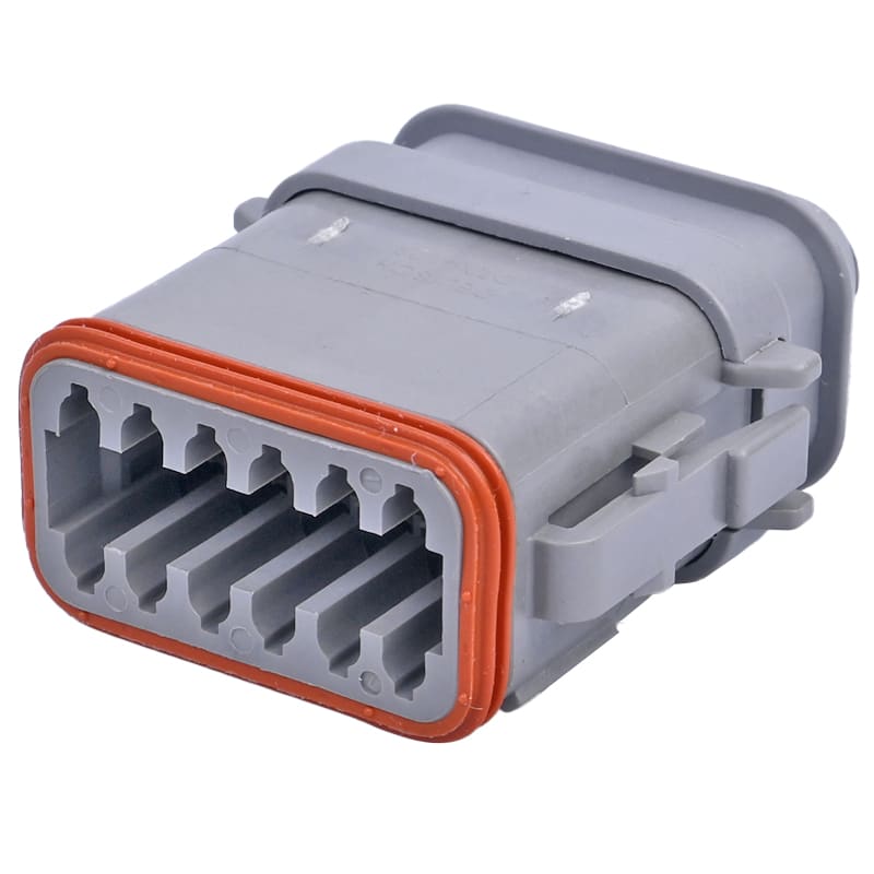 DEU Stecker 12-polig mit Adapter 