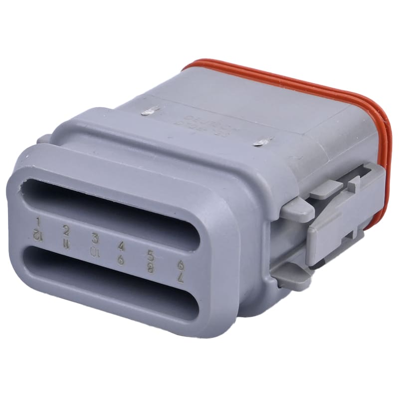 DEU Stecker 12-polig mit Adapter 