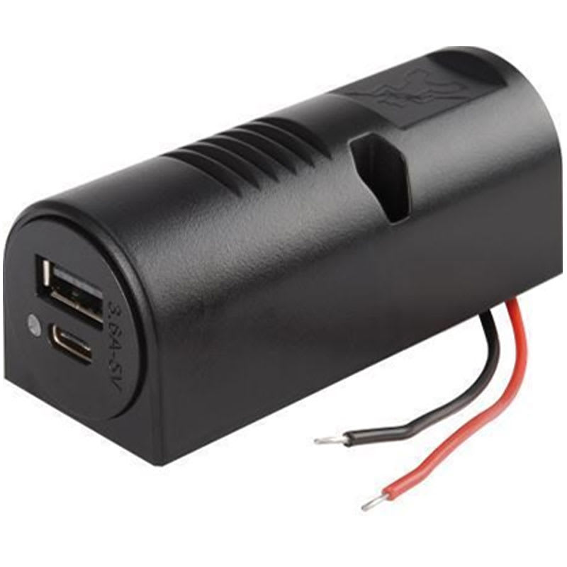 Bild von Aufbaudose USB-A/USB-C 12/24V