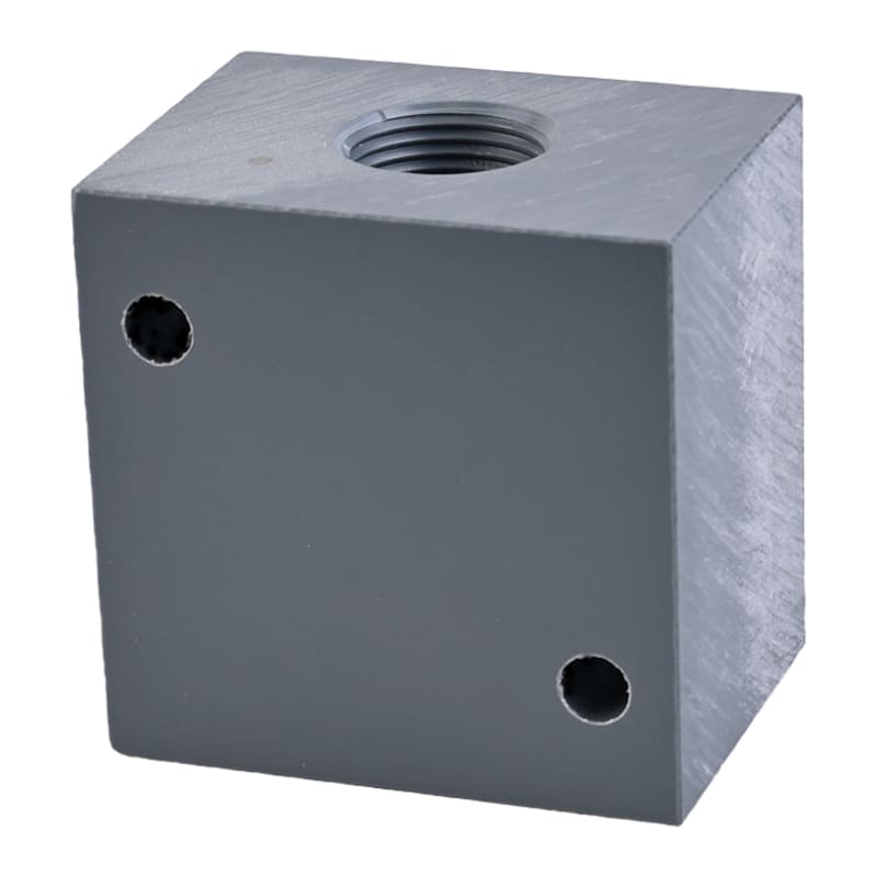 Bild von Aufbaugehäuse zu Gerätedose /- stecker grau